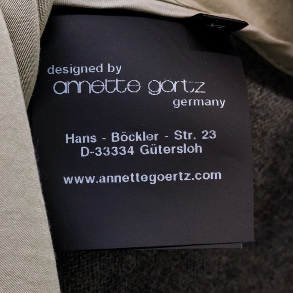 Annette Gortz Sheath Grey Tie Dress - Picture 9 of 11